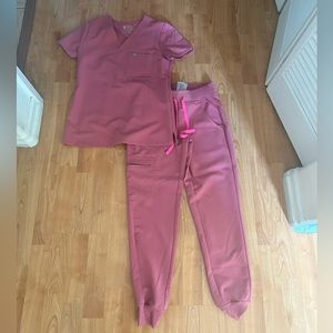 Figs EUC Pink Quartz Limited Edition Set XXS/XXSP